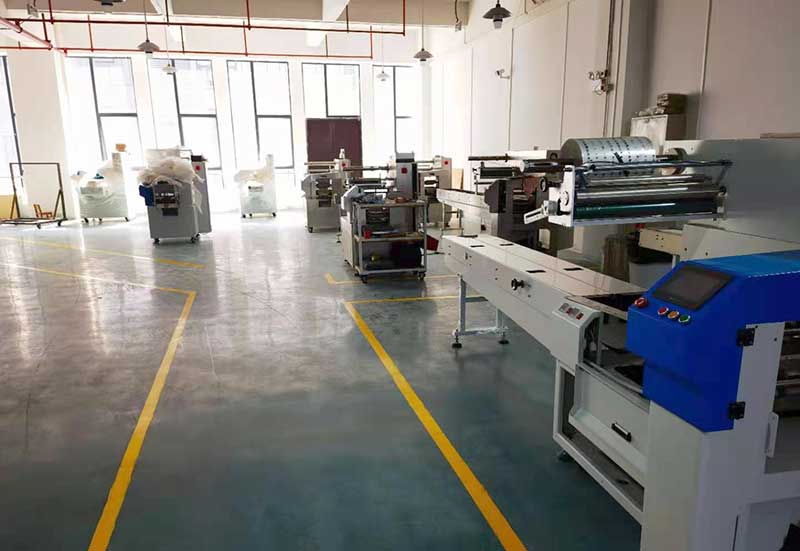 包裝機生產(chǎn)車(chē)間