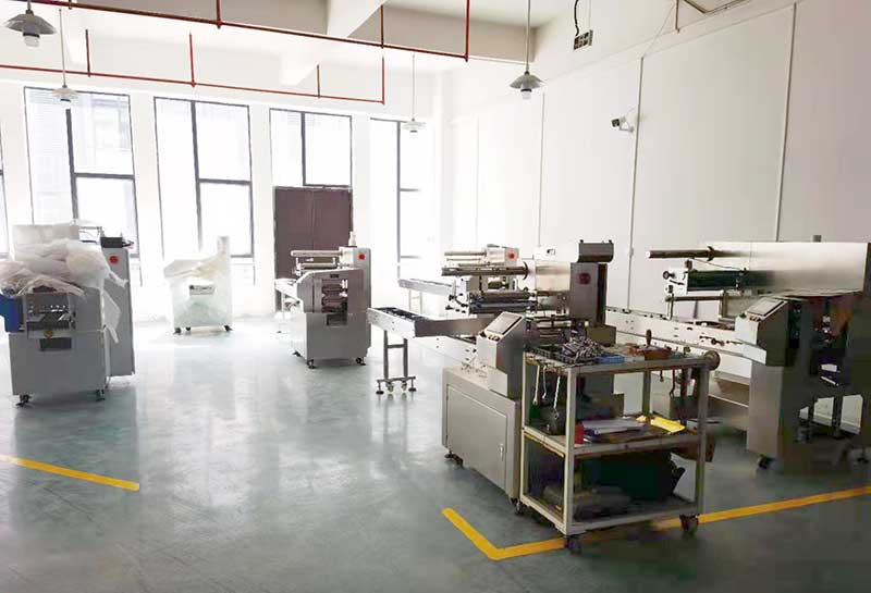 包裝機械生產(chǎn)車(chē)間